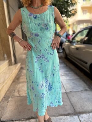 Alternative view of vintage ciel slip floral midi dress