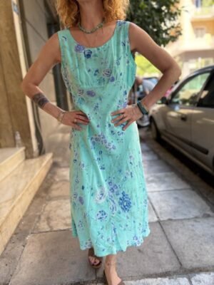 vintage ciel slip floral midi dress - Image 3