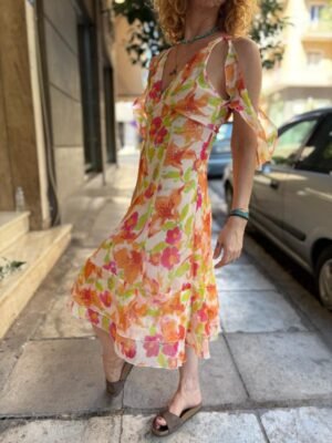 Alternative view of y2k fairy floral dress