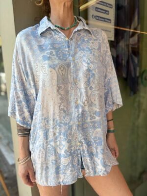 Alternative view of 90's vintage unisex cotton shirt