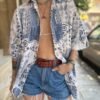 90's vintage unisex patterned shirt