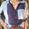 vintage cotton sheer shirt