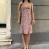 90"s vintage Paranoia viscose floral dress