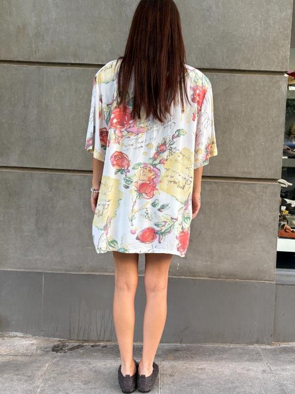 90's vintage abstract patterned shirt - Image 3