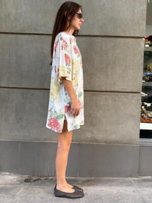 90's vintage abstract patterned shirt - Image 4