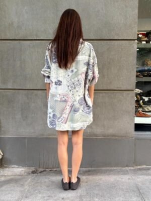 90's vintage abstract patterned shirt - Image 3