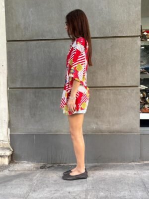Alternative view of 90's vintage abstract patterned shirt