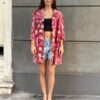 90's vintage abtract patterned shirt