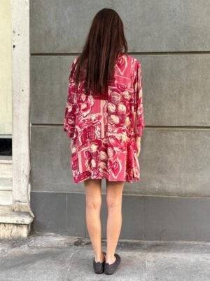 Alternative view of 90's vintage abstract patterned oversize shirt
