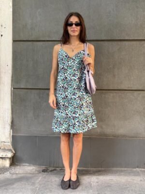 vintage cotton floral dress