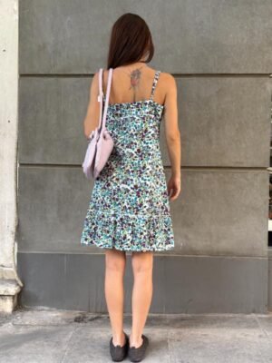 Alternative view of vintage cotton floral dress