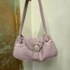 y2k lilac medium size shoulder bag