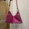 y2k sparkling fuschia shoulder bag