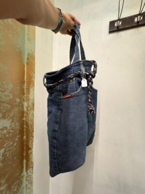 vintage handmade Americanino denim shoulder bag