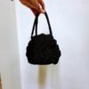 vintage 3d flower small size handbag